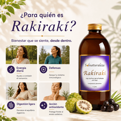 RAKIRAKI - Zumo concentrado de Noni + Açai - Solnaturaleza2