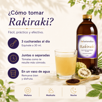RAKIRAKI - Zumo concentrado de Noni + Açai - Solnaturaleza2