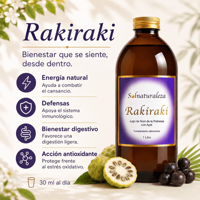 RAKIRAKI - Zumo concentrado de Noni + Açai - Solnaturaleza2