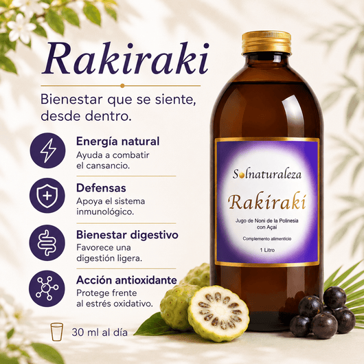 RAKIRAKI - Zumo concentrado de Noni + Açai - Solnaturaleza2