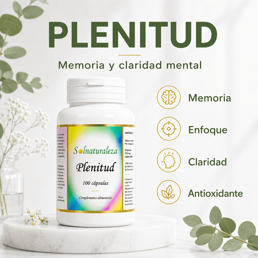PLENITUD: Apoyo para la memoria y la concentración - Solnaturaleza2