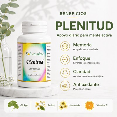 PLENITUD: Apoyo para la memoria y la concentración - Solnaturaleza2