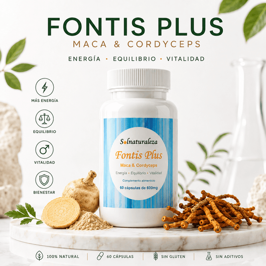 Fontis Plus: Energía y vitalidad con Maca y Cordyceps - Solnaturaleza2