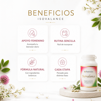 Isovalance: Isoflavonas para el bienestar femenino - Solnaturaleza2