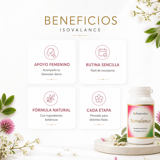 Isovalance: Isoflavonas para el bienestar femenino - Solnaturaleza2
