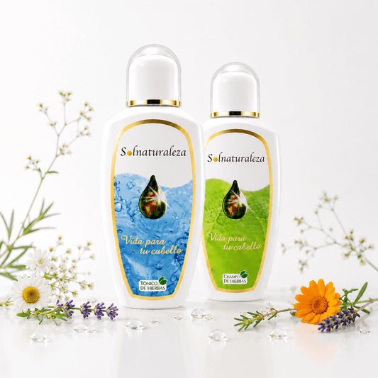 Ritual Capilar 12 Hierbas — Champú + Tónico - Solnaturaleza2